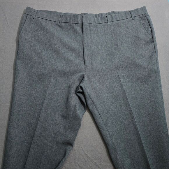 Vintage Action Slacks By Levi Strauss Men 52X30 (49X29.5) Blue Dress Pants - Picture 3 of 12
